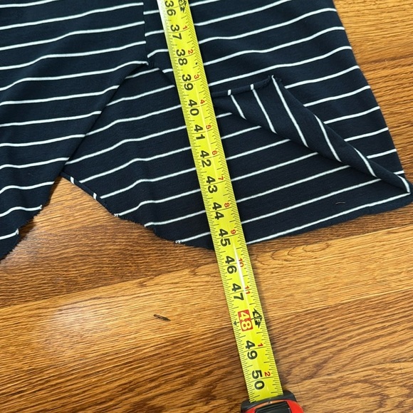 Frank & Eileen Easy Side Slit Tank Dress Blue and White Striped Size XS - Picture 12 of 12